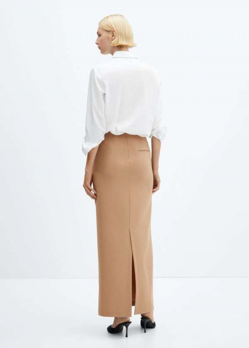 Mango Rovný Long Skirt | MNG-24258