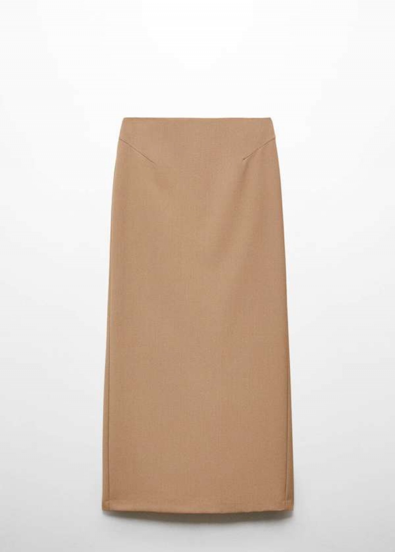 Mango Rovný Long Skirt | MNG-24258