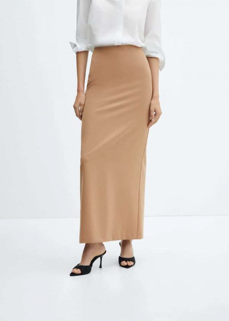 Mango Rovný Long Skirt | MNG-24258