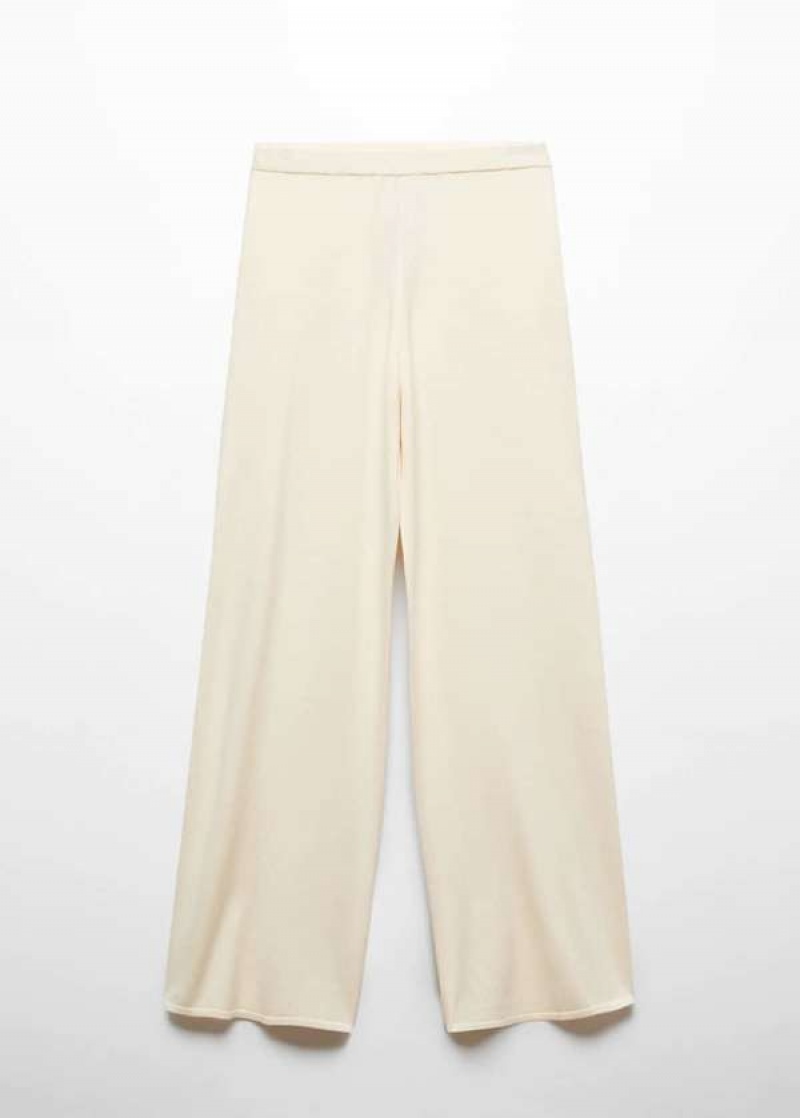 Mango Rovný Pletené Pants | MNG-24277