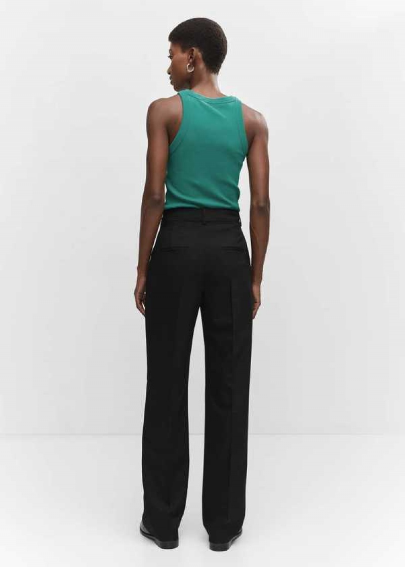 Mango Rovný Suit Pants | MNG-24420