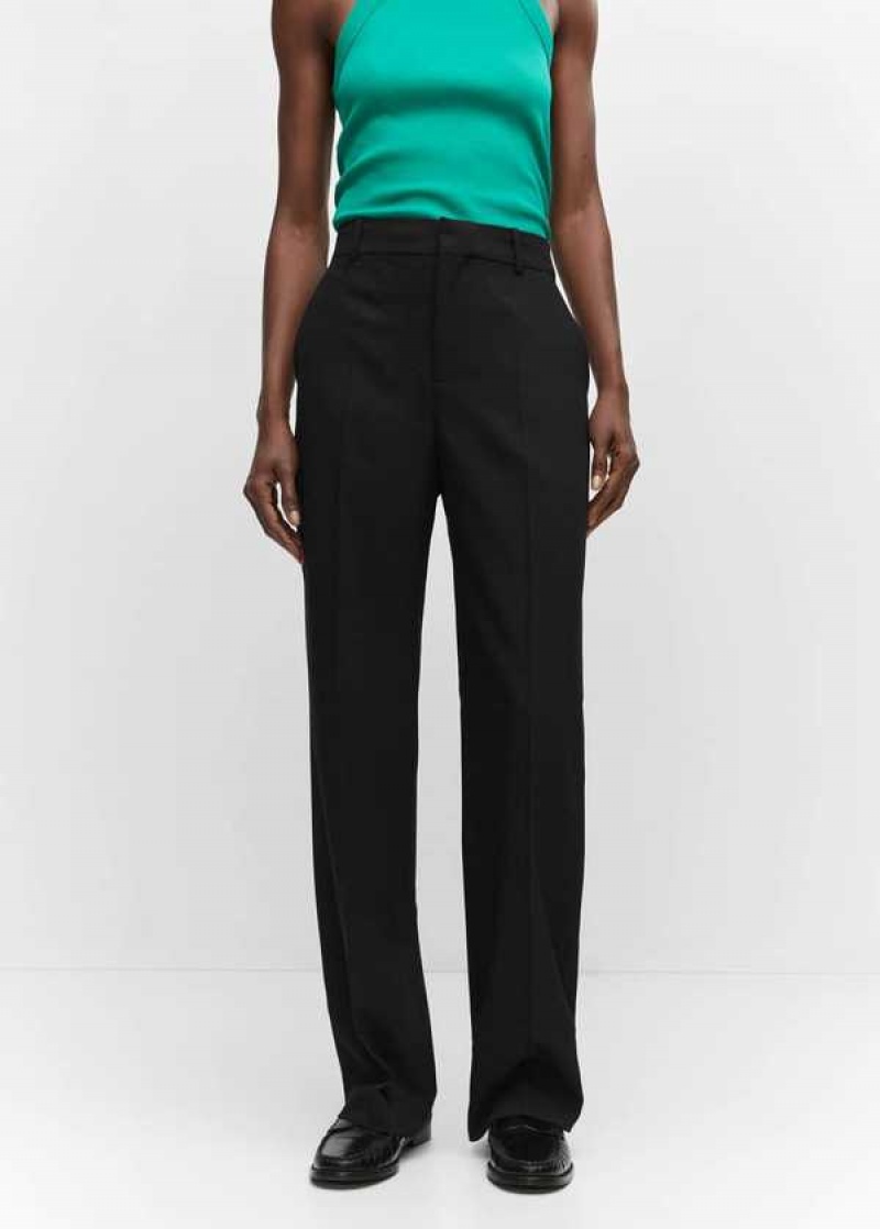 Mango Rovný Suit Pants | MNG-24420