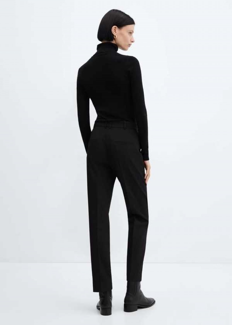 Mango Rovný Suit Pants | MNG-24544