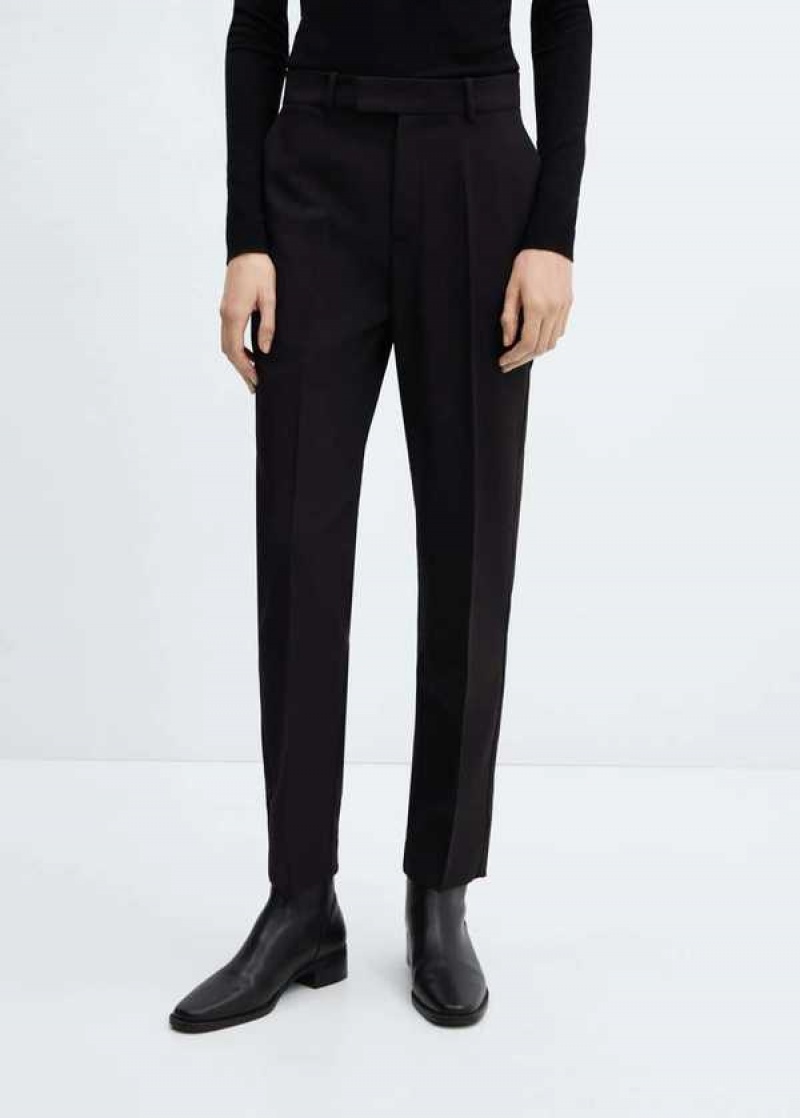 Mango Rovný Suit Pants | MNG-24544