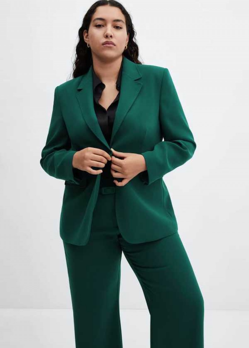 Mango Rovný-fit Suit Blazer | MNG-26353