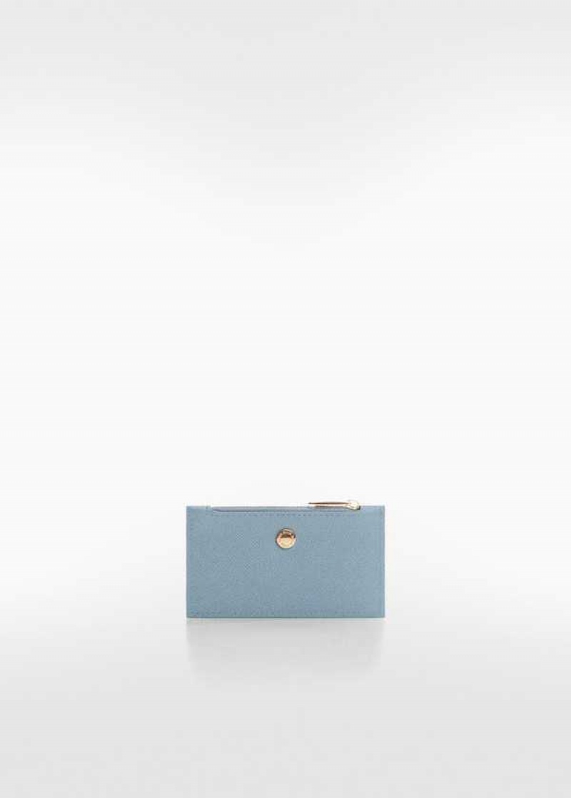 Mango Saffiano-effect Cardholder | MNG-23096