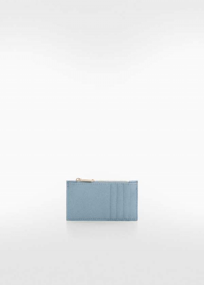 Mango Saffiano-effect Cardholder | MNG-23096