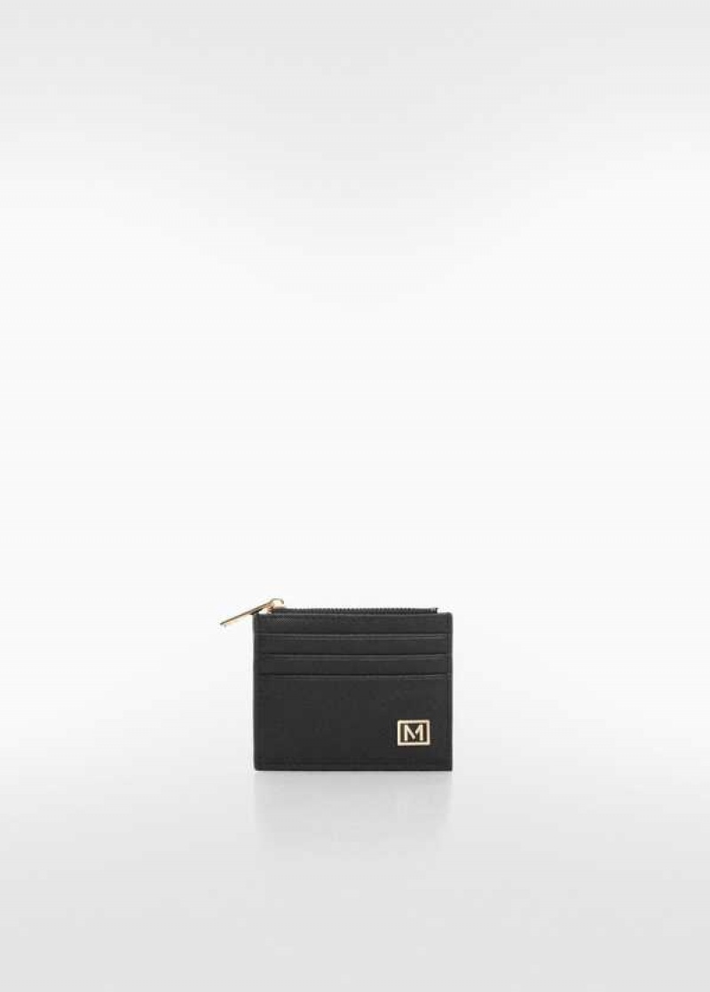 Mango Saffiano-effect Cardholder | MNG-23125