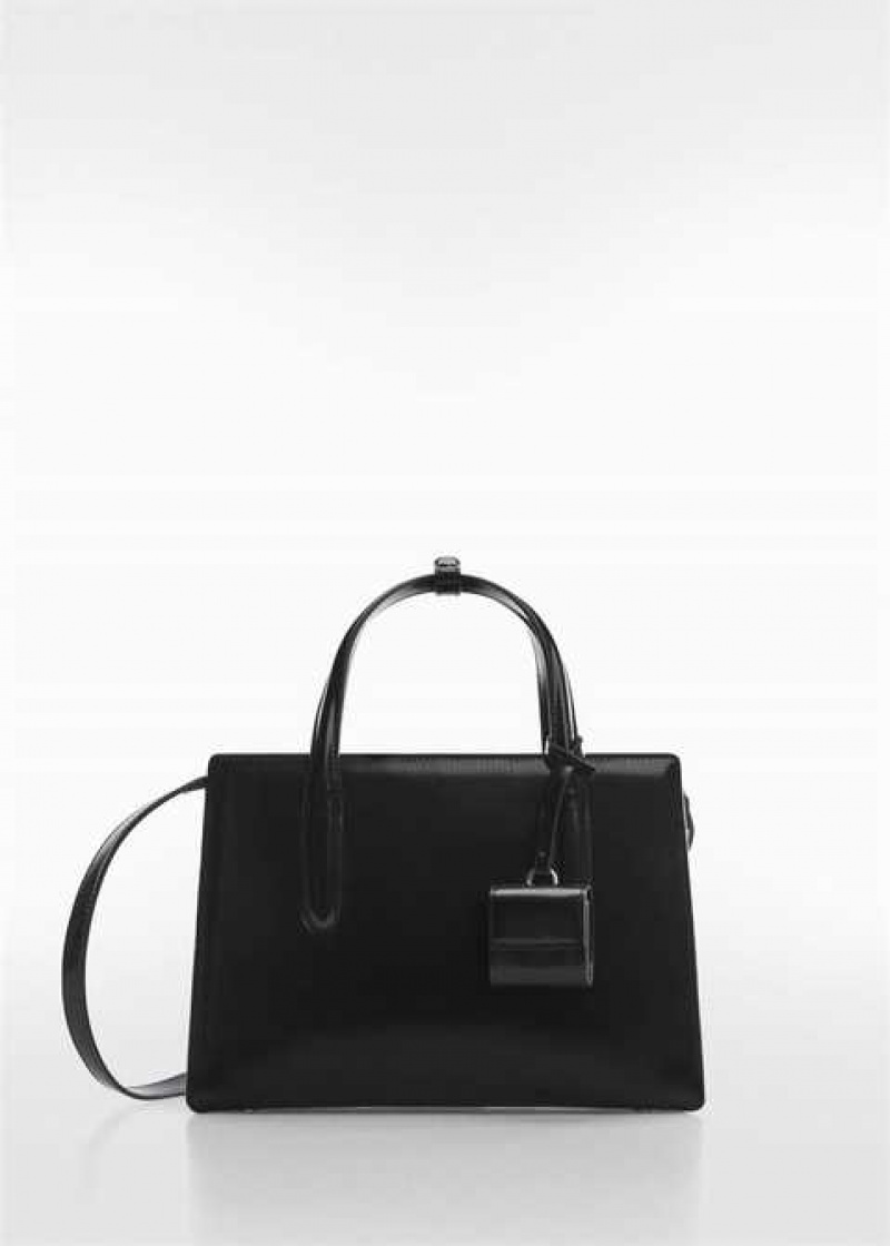 Mango Saffiano-effect Shopper Bag | MNG-23175