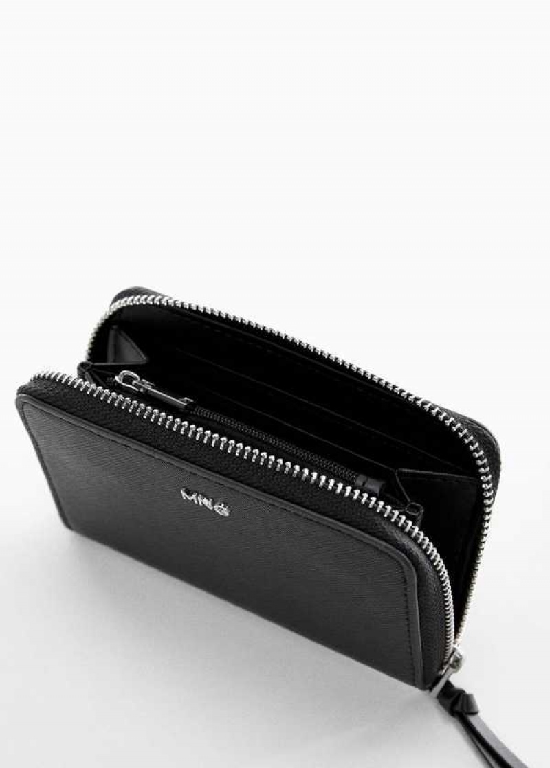 Mango Saffiano-effect Wallet | MNG-23061