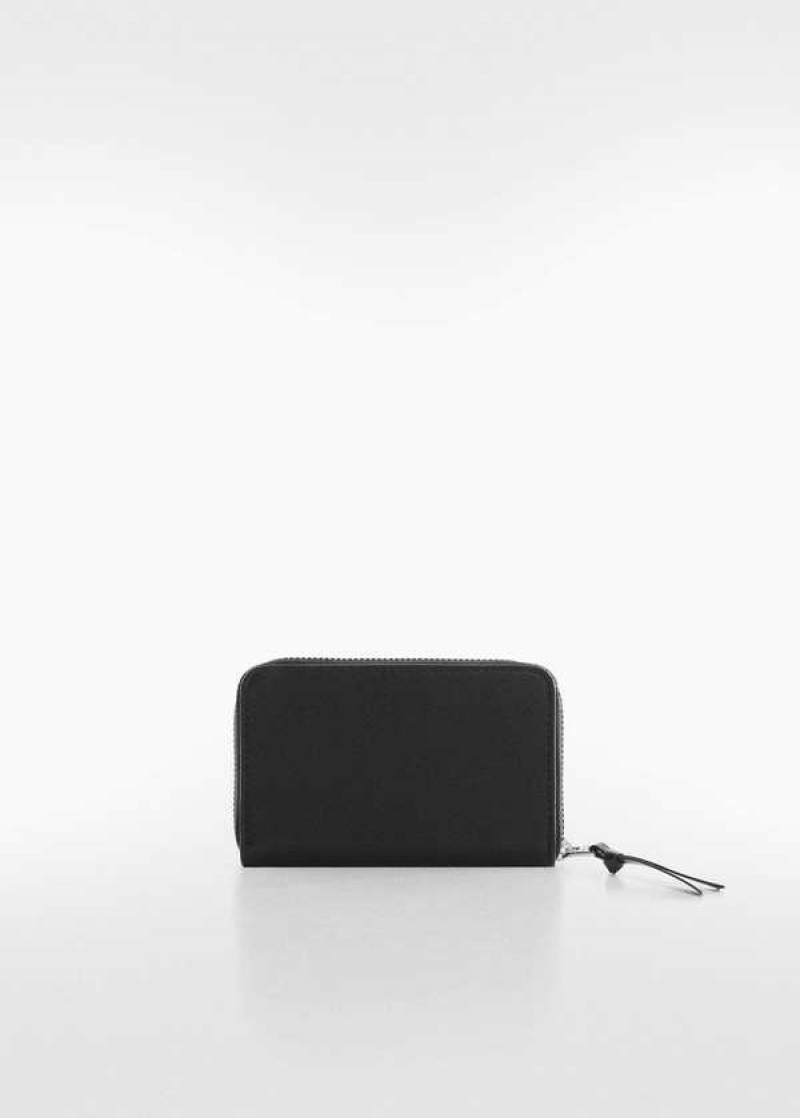 Mango Saffiano-effect Wallet | MNG-23061