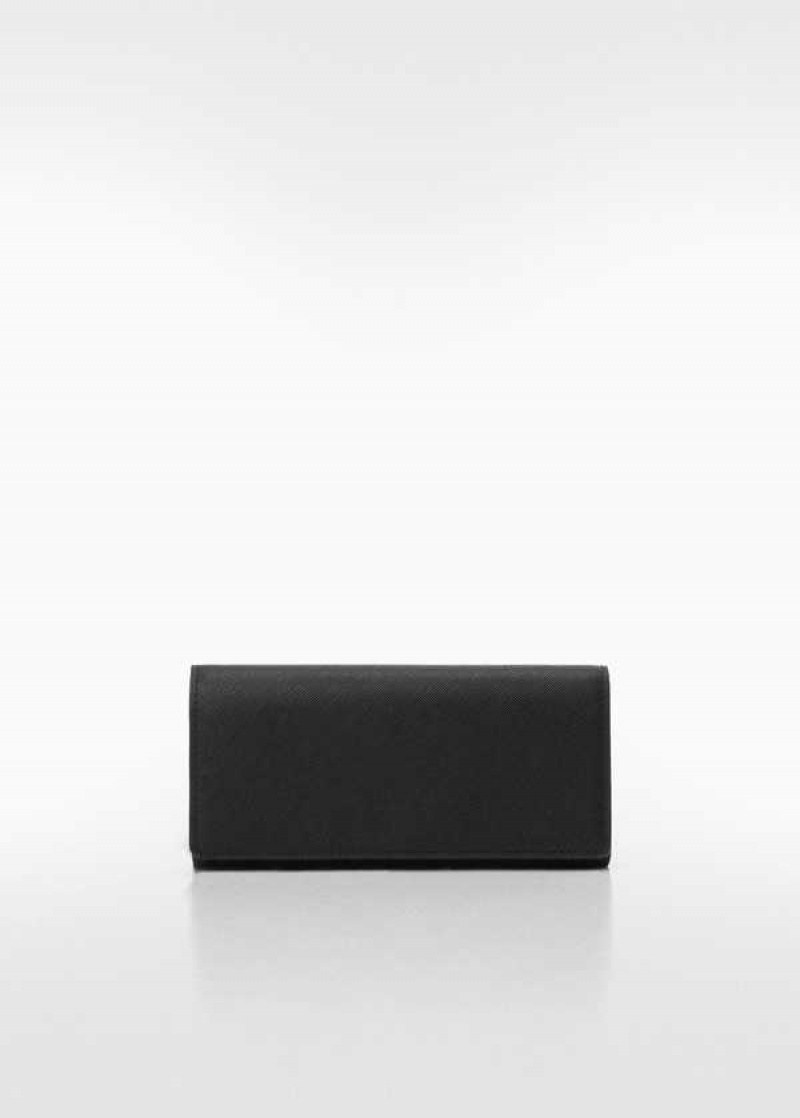 Mango Saffiano-effect Wallet | MNG-23127