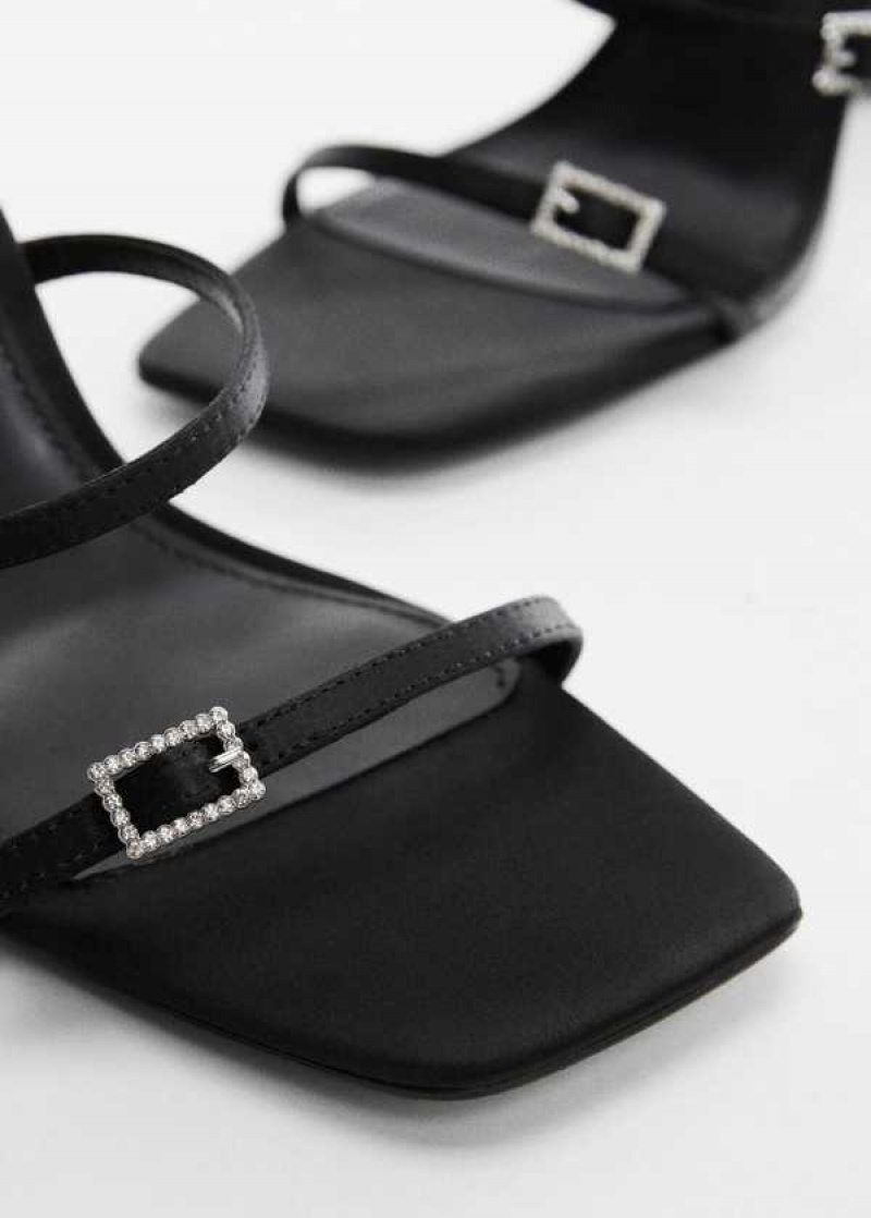 Mango Sandals With Rhinestone Přezkou Detail | MNG-23404