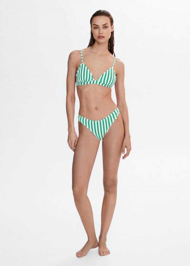 Mango Scalloped Bikiny Top | MNG-23758