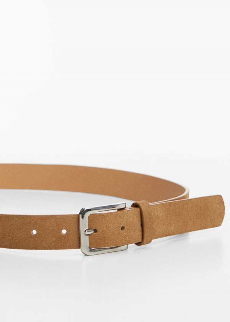 Mango Semišové Belt | MNG-21207