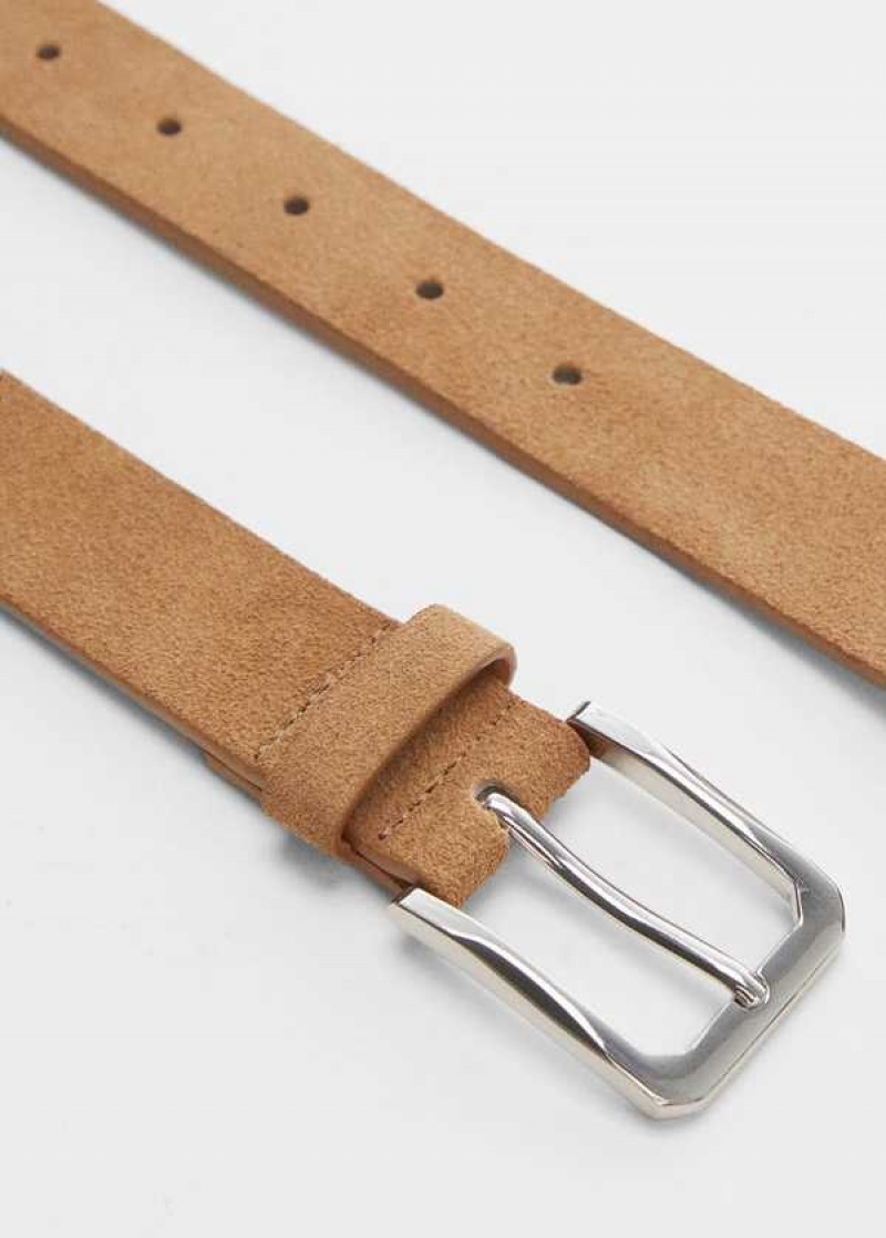 Mango Semišové Belt | MNG-21207