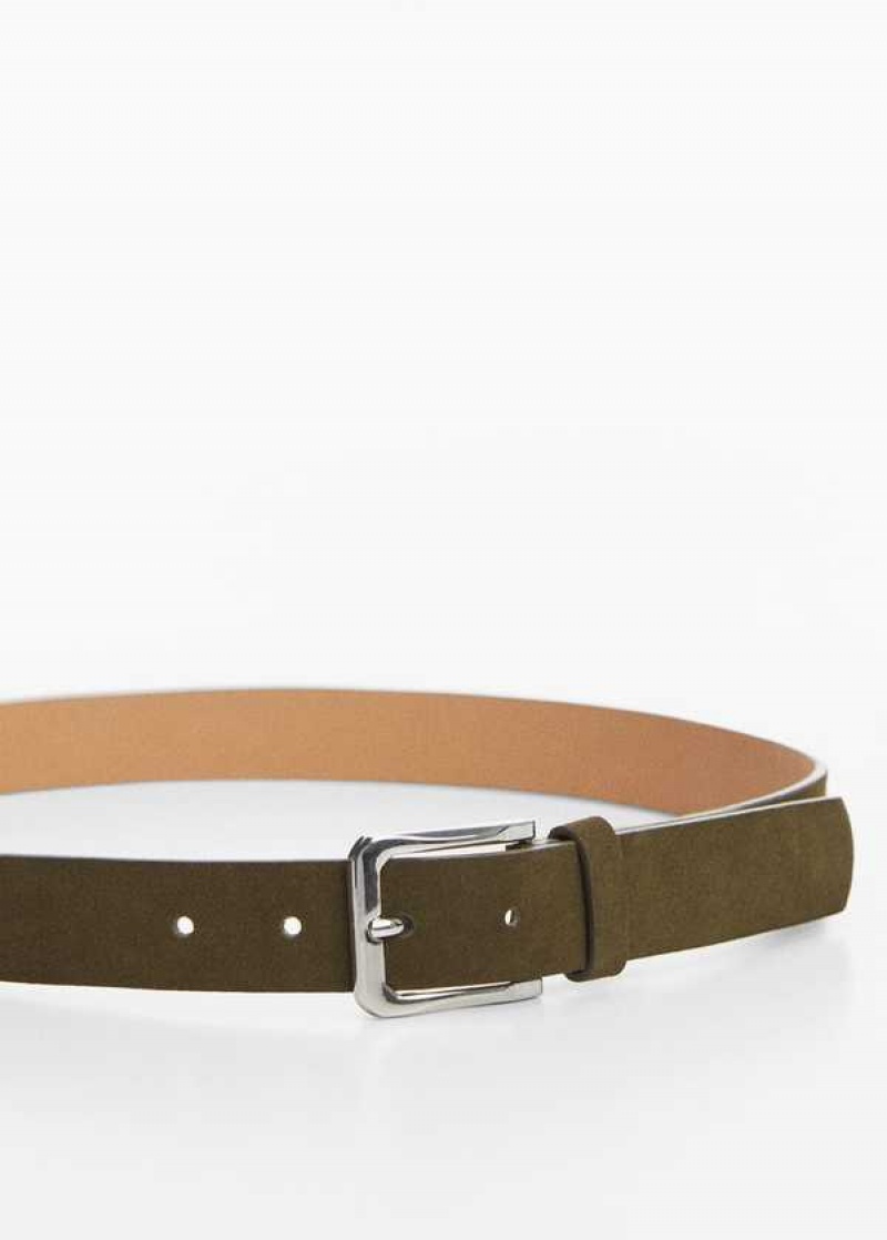 Mango Semišové Belt | MNG-21209