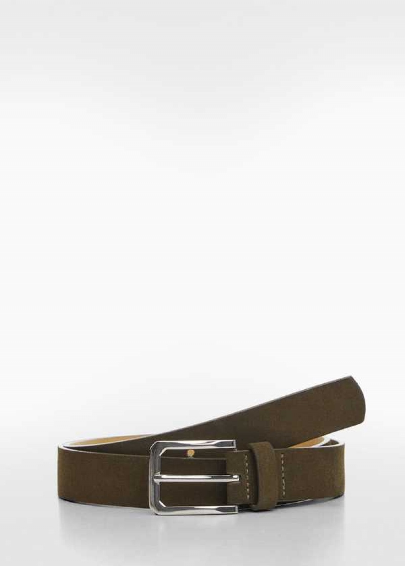 Mango Semišové Belt | MNG-21209