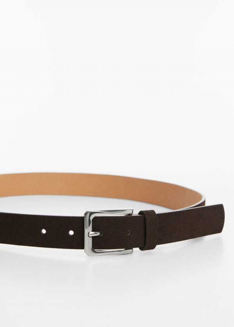 Mango Semišové Belt | MNG-21211