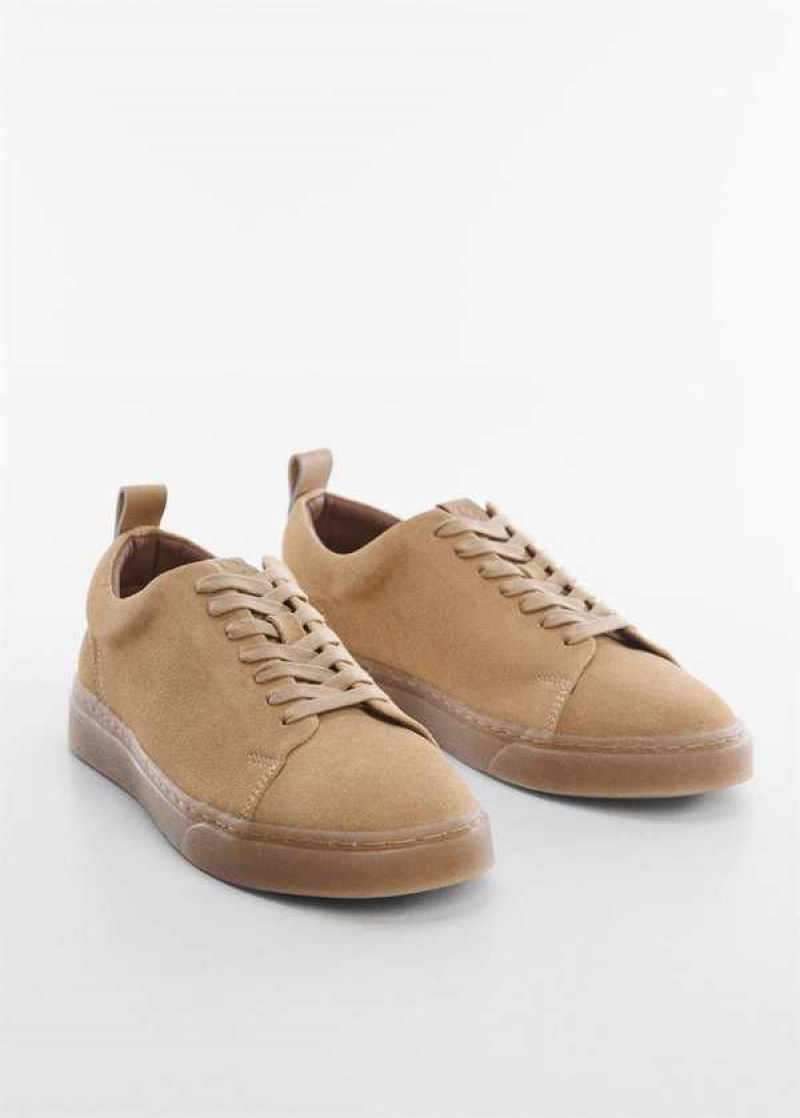 Mango Semišové Sneakers | MNG-21249