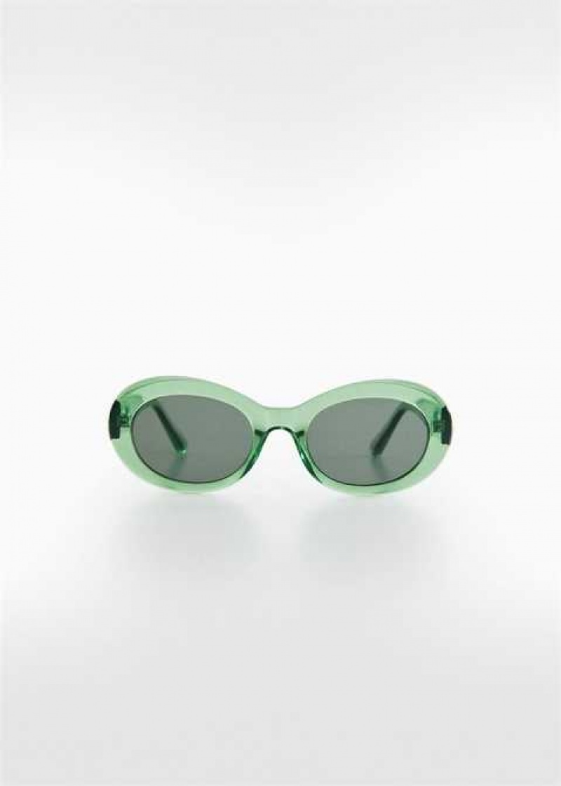 Mango Semi-transparent Frame Sunglasses | MNG-22708