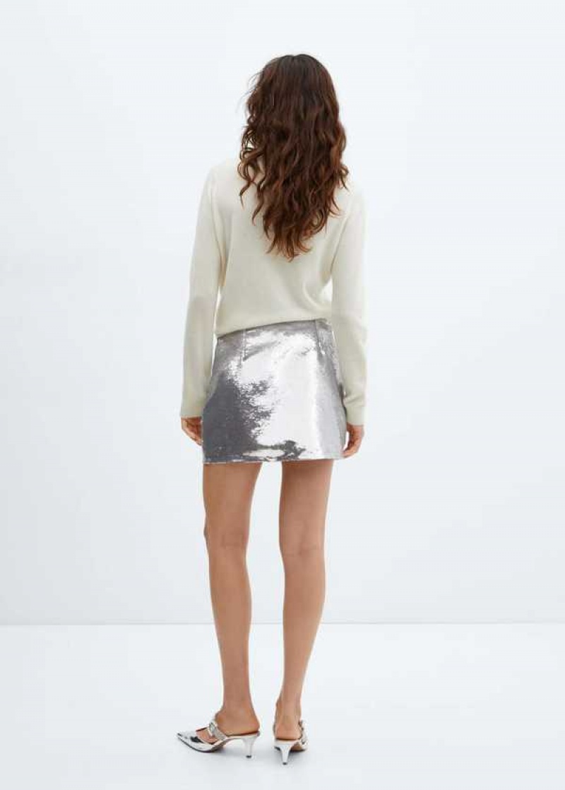 Mango Sequin Miniskirt | MNG-24031