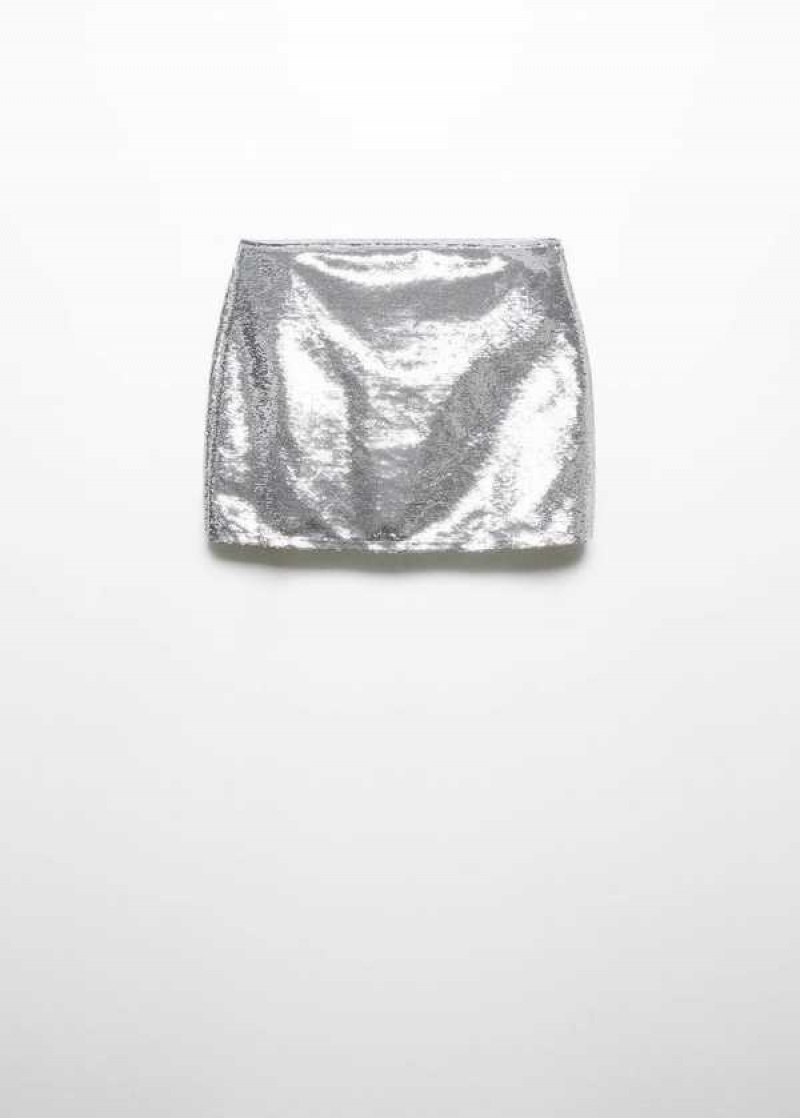 Mango Sequin Miniskirt | MNG-24031