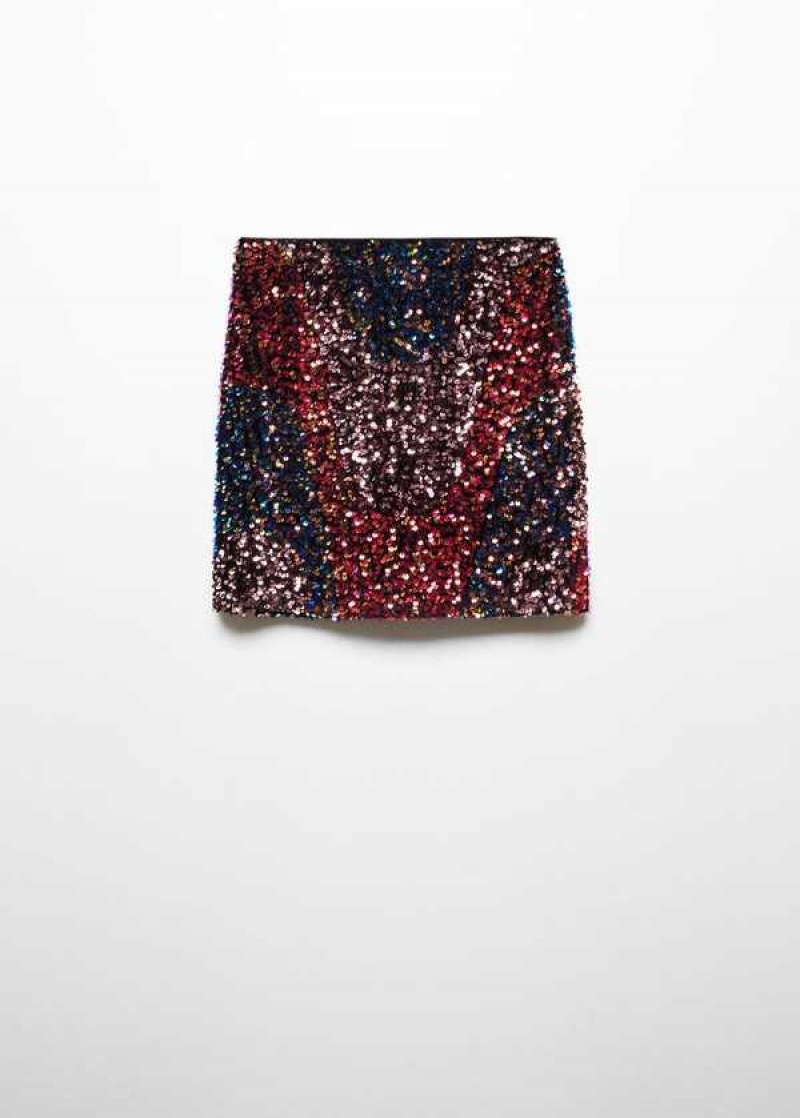 Mango Sequin Miniskirt | MNG-24220