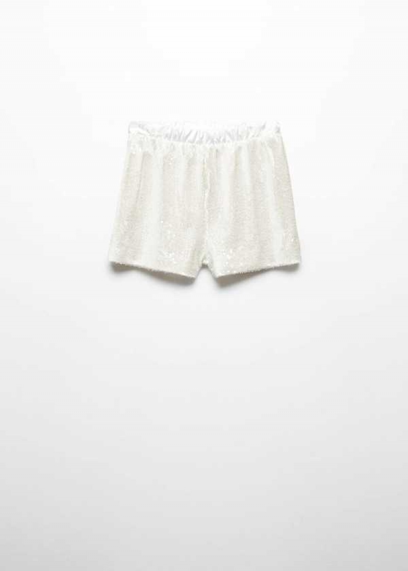 Mango Sequin Shorts | MNG-24595