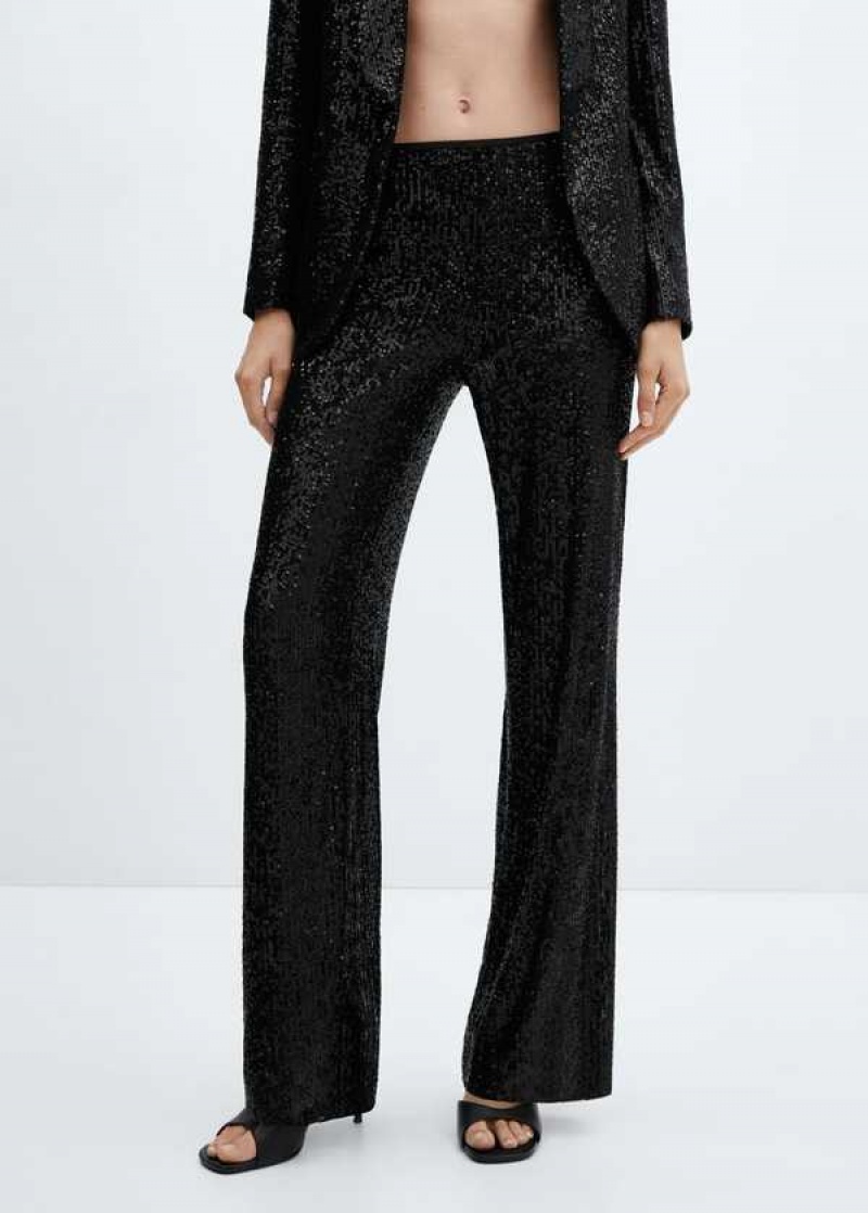 Mango Sequined Suit Pants | MNG-24365