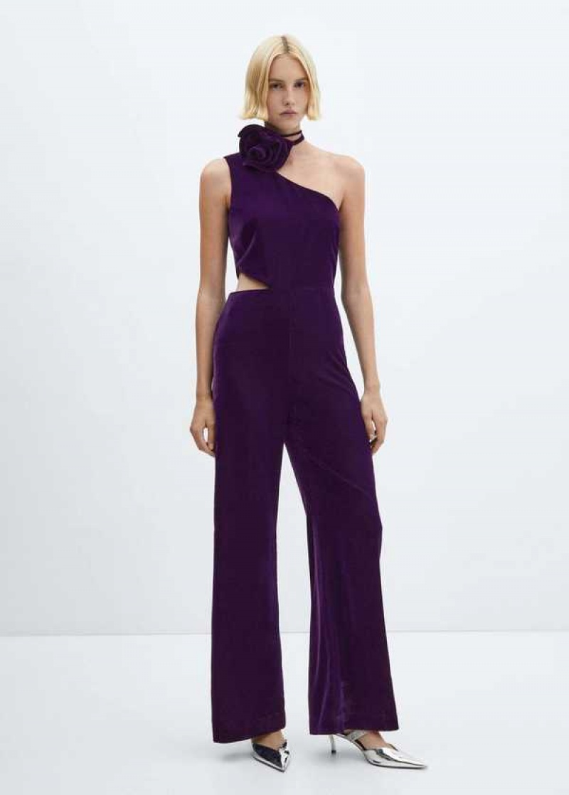 Mango Sequins Long Jumpsuit | MNG-25678