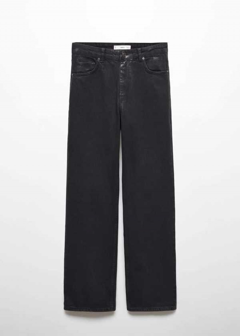 Mango Shiny Effect Rovný Jeans | MNG-23881