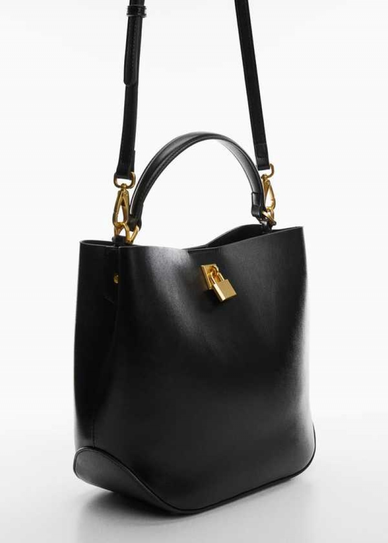 Mango Shopper Bag With Padlock | MNG-23283