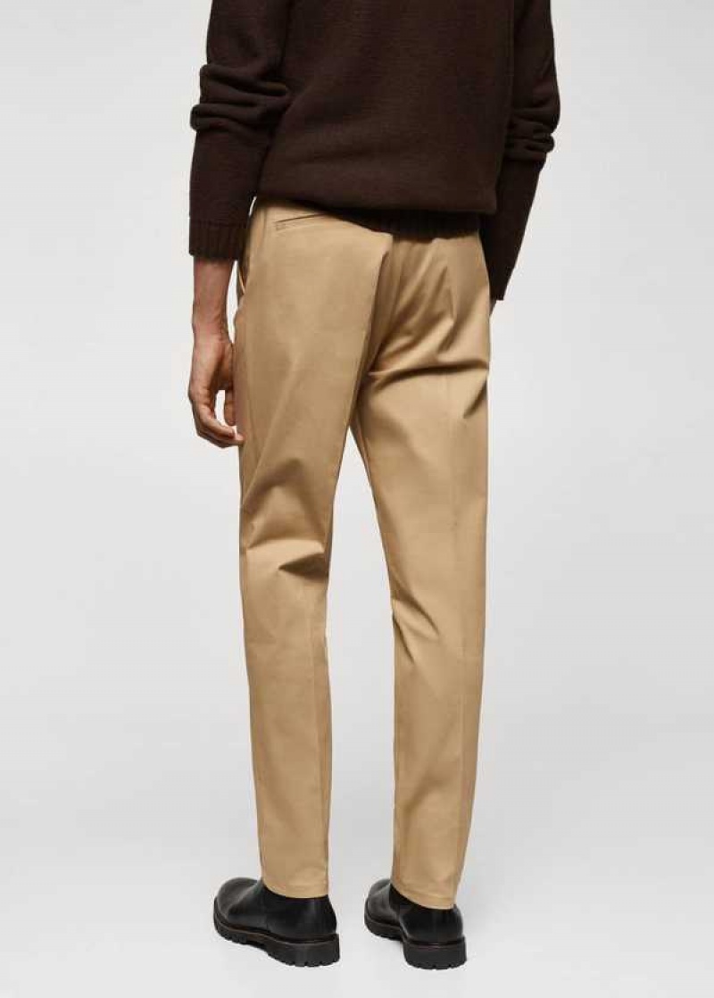 Mango Slim Fit Chino Trousers | MNG-22485