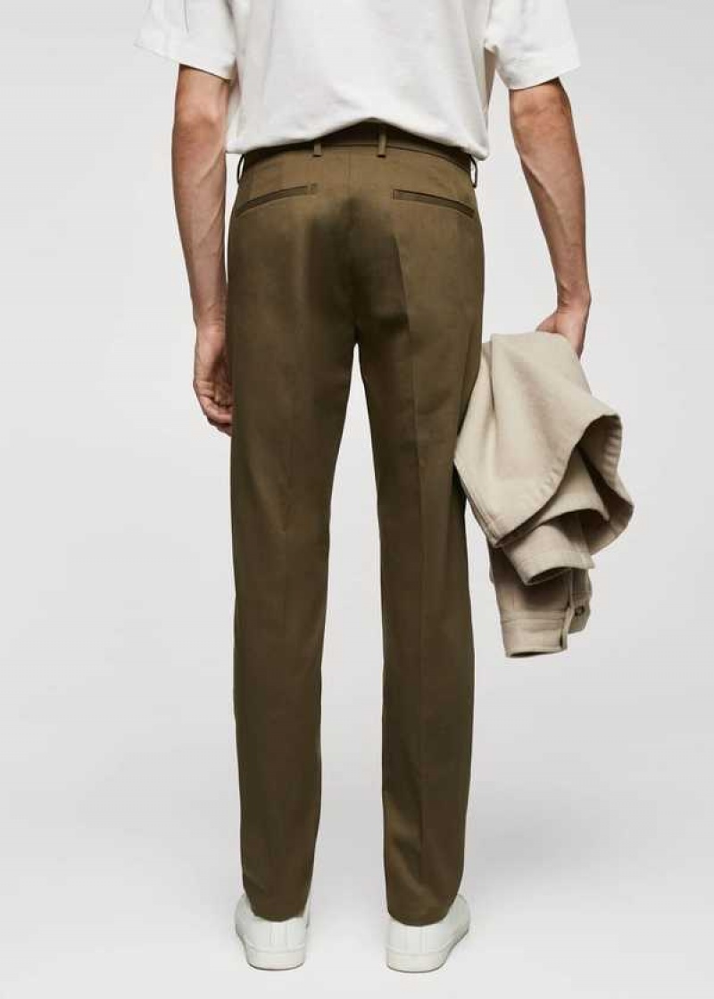 Mango Slim Fit Chino Trousers | MNG-22486