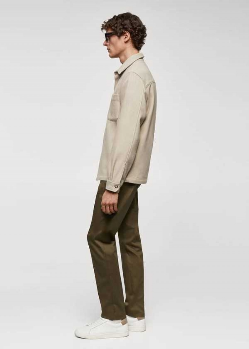 Mango Slim Fit Chino Trousers | MNG-22486