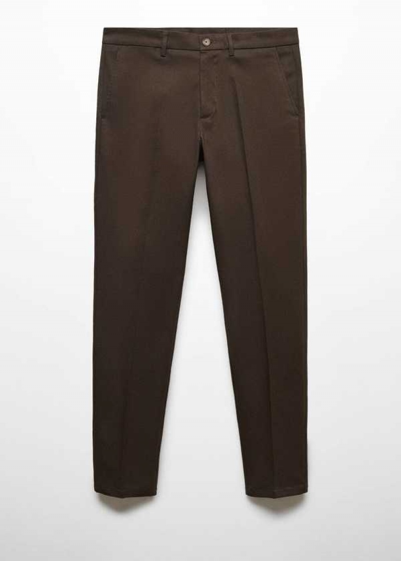 Mango Slim Fit Chino Trousers | MNG-22487