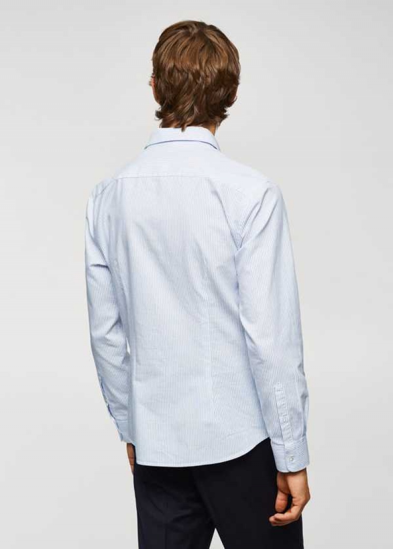 Mango Slim Fit Oxford Bavlněné Shirt | MNG-22011