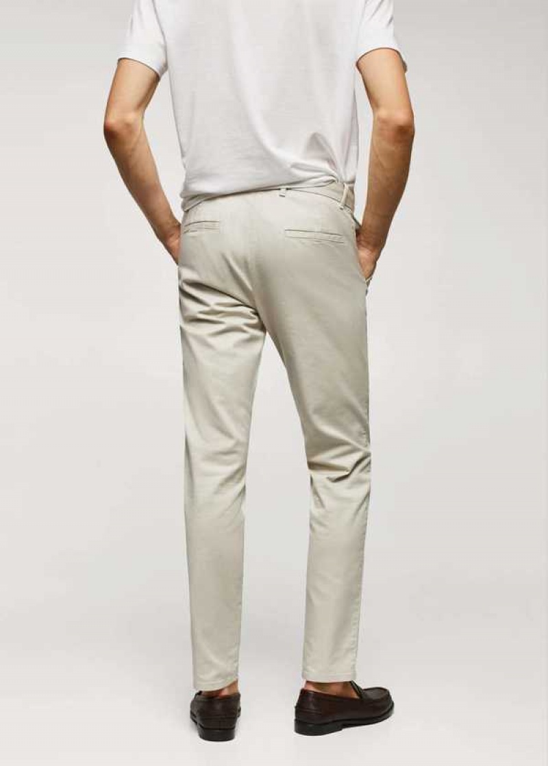 Mango Slim Fit Serge Chino Trousers | MNG-22304