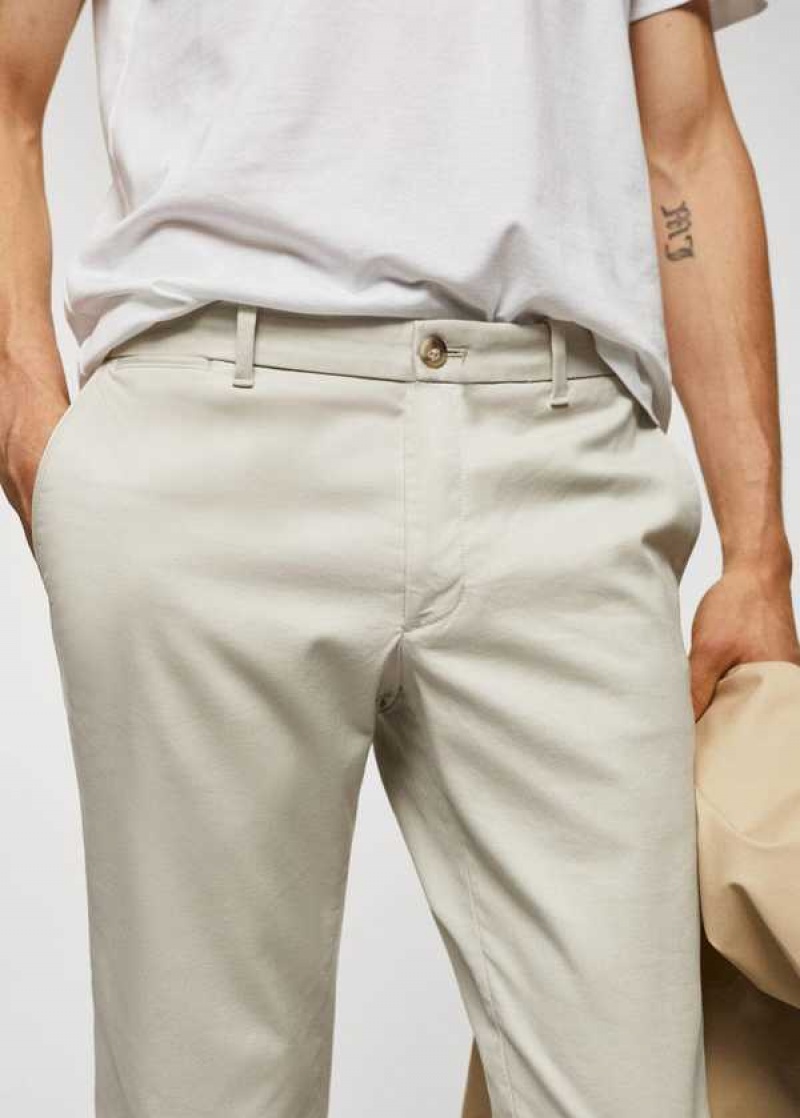 Mango Slim Fit Serge Chino Trousers | MNG-22304