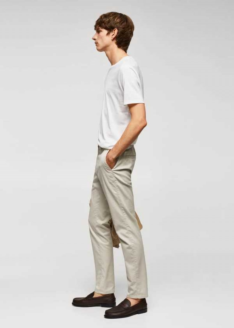 Mango Slim Fit Serge Chino Trousers | MNG-22304