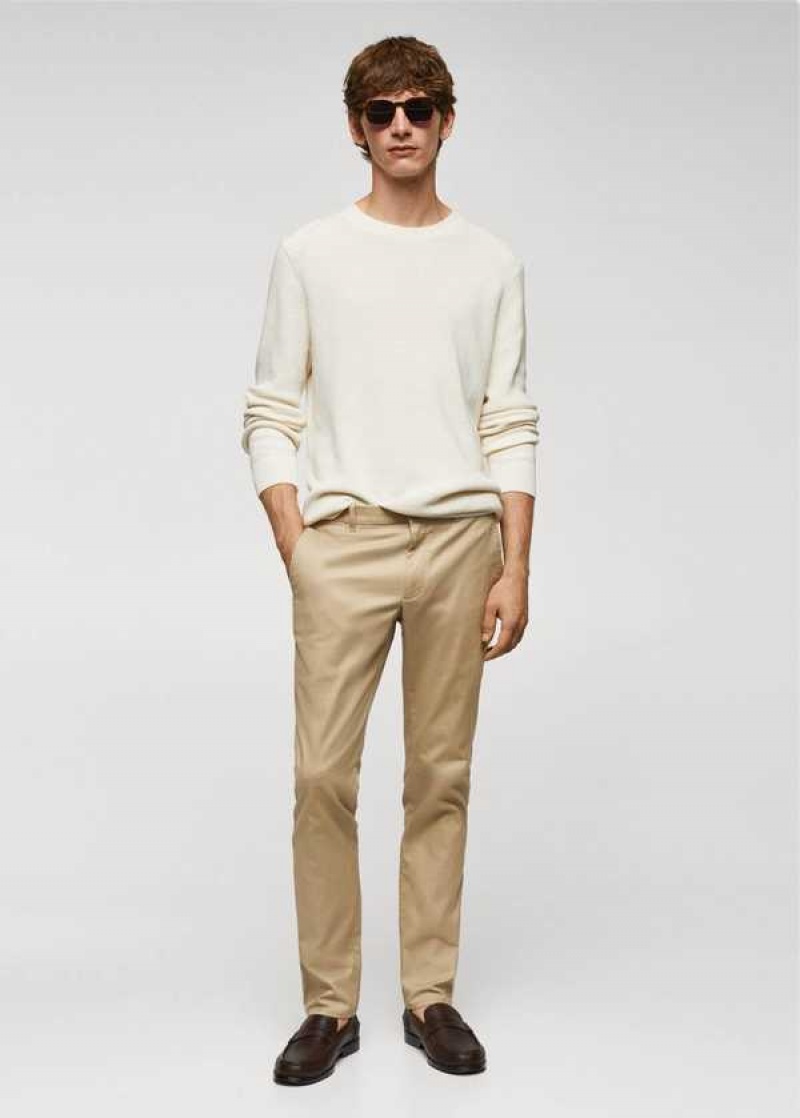 Mango Slim Fit Serge Chino Trousers | MNG-22299