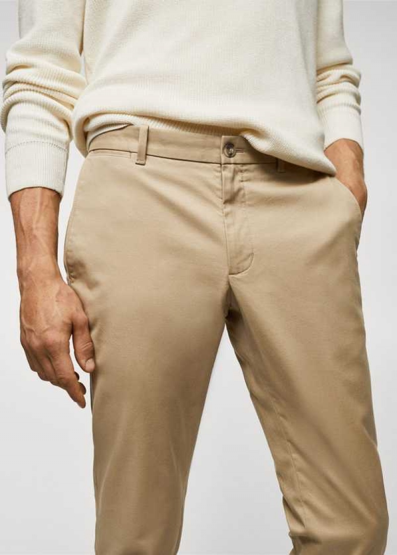 Mango Slim Fit Serge Chino Trousers | MNG-22299