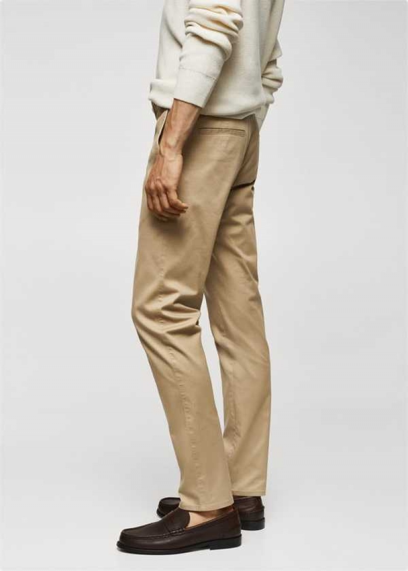 Mango Slim Fit Serge Chino Trousers | MNG-22299