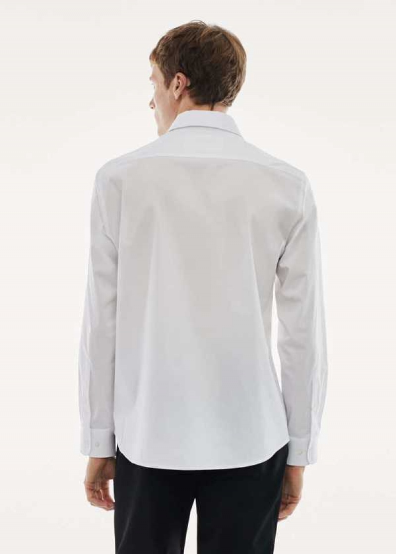 Mango Slim Fit Stretch Bavlněné Shirt | MNG-22241