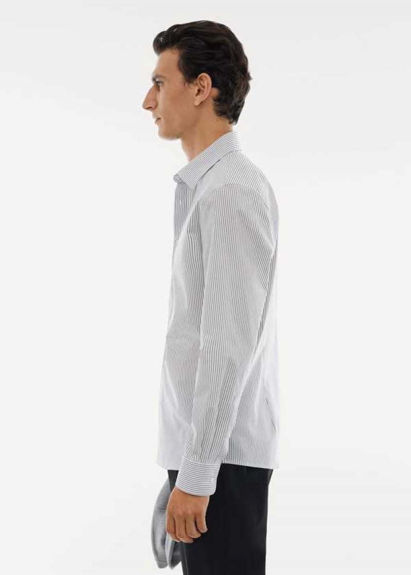 Mango Slim Fit Stretch Bavlněné Shirt | MNG-21997