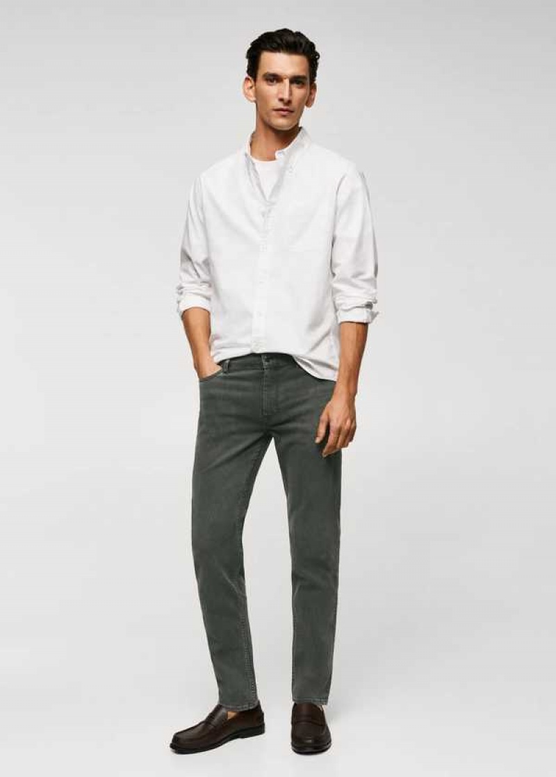 Mango Slim Fit Ultra Soft Touch Patrick Jeans | MNG-21900