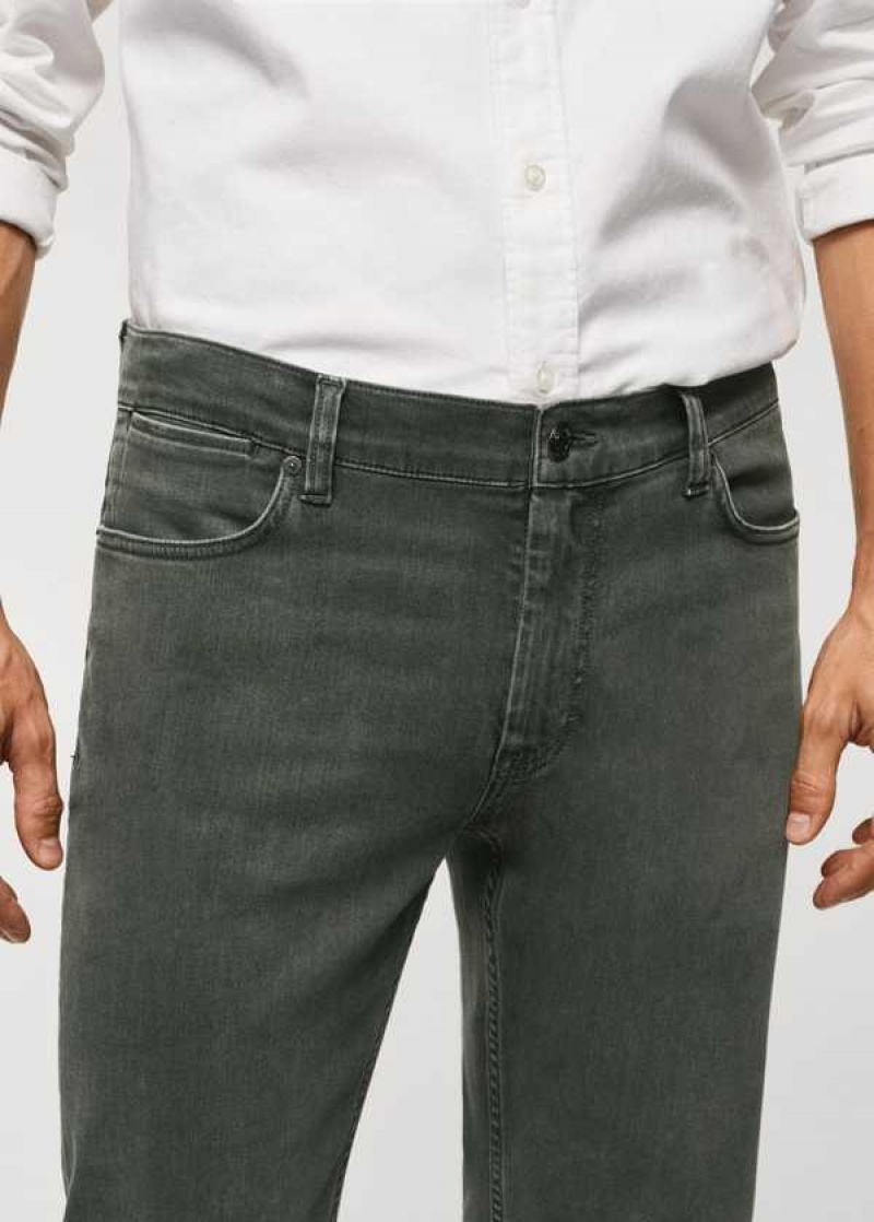 Mango Slim Fit Ultra Soft Touch Patrick Jeans | MNG-21900