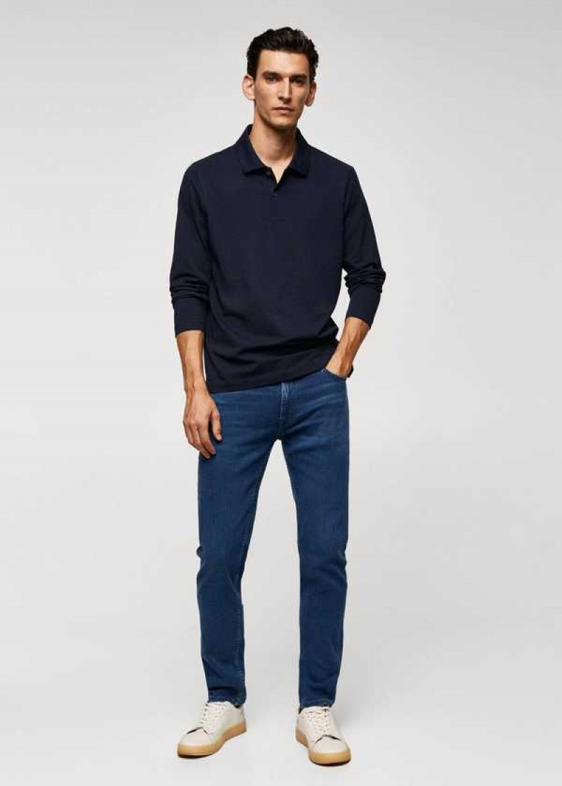 Mango Slim Fit Ultra Soft Touch Patrick Jeans | MNG-21899