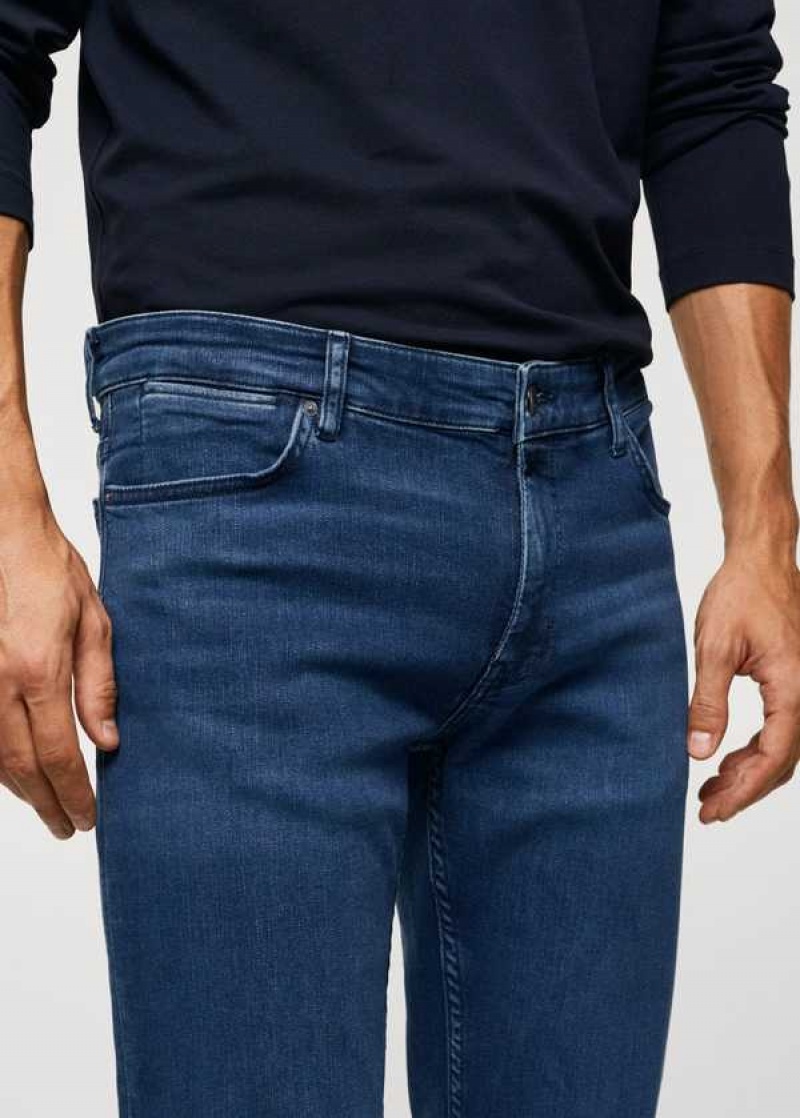 Mango Slim Fit Ultra Soft Touch Patrick Jeans | MNG-21899